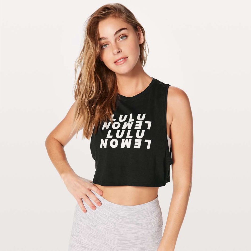 Lululemon Muscle Love Crop Tank